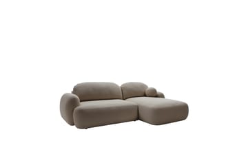 Efrem Sovesofa med Sjeselong 3-seter i Bouclé