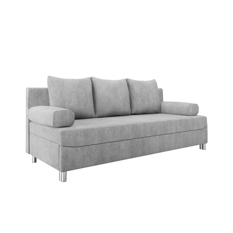 Eifion 3-seters sovesofa - lysegrå - Møbler - Sofaer - Sovesofaer - 3 seters sovesofa