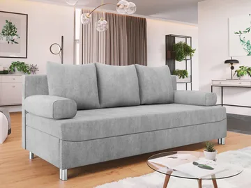 Eifion 3-seters sovesofa - lysegrå - Møbler - Sofaer - Sovesofaer - 3 seters sovesofa