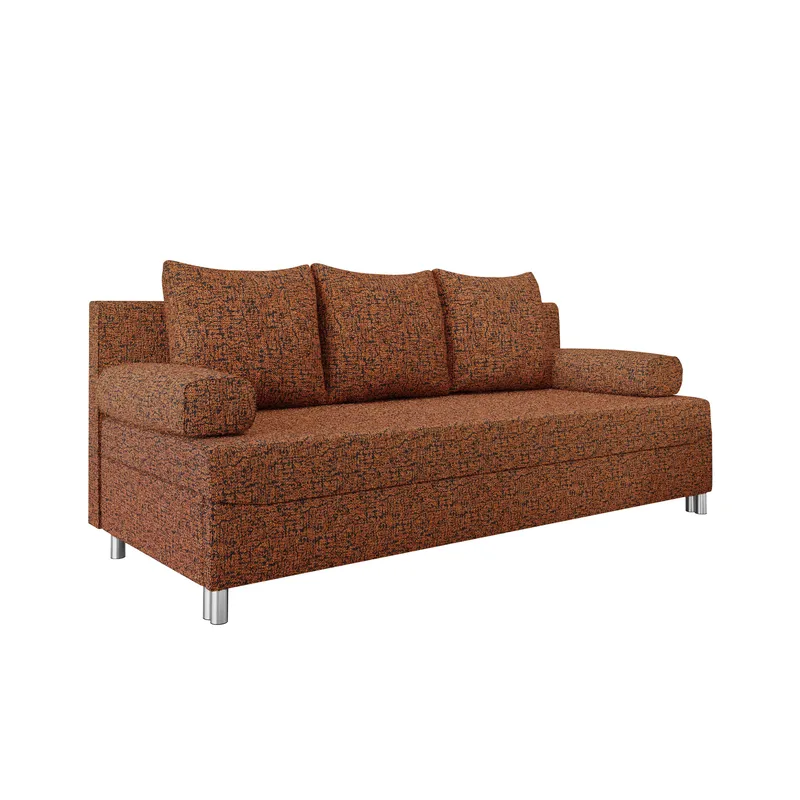 Eifion 3-seters sovesofa, rustoransje