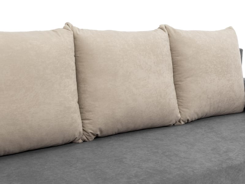 Eifion 3-seters sovesofa - rustoransje - Møbler - Sofaer - Sovesofaer - 3 seters sovesofa