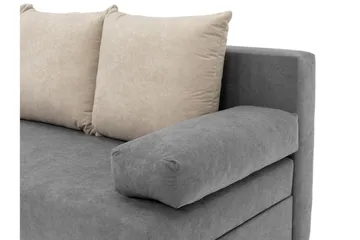 Eifion Sovesofa 3-seter - Grå - Møbler - Sofaer - Sovesofaer - 3 seters sovesofa