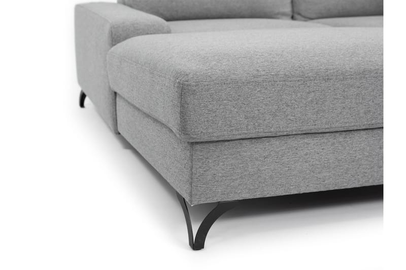Emet Sovesofa med Divan 3-seter - Brun - Møbler - Sofaer - Sovesofaer - Langsgående sovesofa