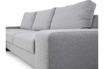 Emet Sovesofa med Divan 3-seter - Hvit - Møbler - Sofaer - Sovesofaer - Langsgående sovesofa