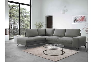 Emet Sovesofa med Sjeselong 4-seter - Gul - Møbler - Sofaer - Sovesofaer - Langsgående sovesofa