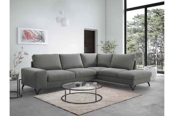 Emet Sovesofa med Sjeselong 4-seter - Lys brun - Møbler - Sofaer - Sovesofaer - Langsgående sovesofa