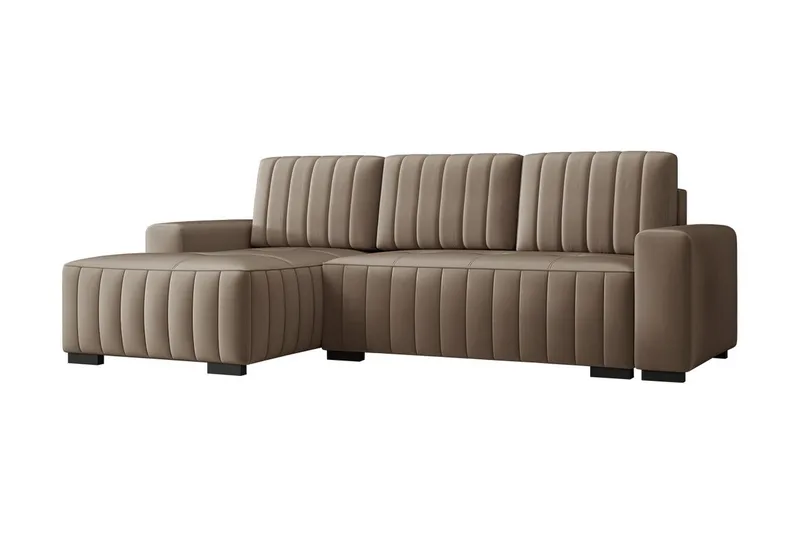 Esher 3-seters Hjørnesofa Venstre, Beige