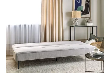 Faizal Sovesofa 3-seter - Grå/Svart - Møbler - Sofaer - Sovesofaer - 3 seters sovesofa