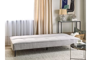 Faizal Sovesofa 3-seter - Grå/Svart - Møbler - Sofaer - Sovesofaer - 3 seters sovesofa