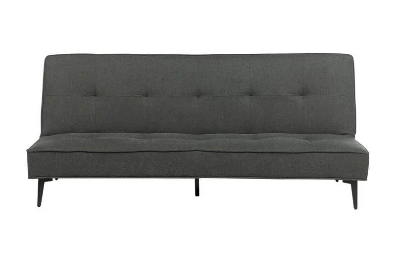 Faizal Sovesofa 3-seter, Mørk grå/Svart