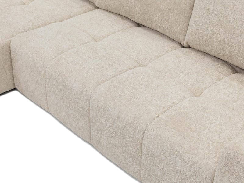Falor 3-seters sovesofa med divan, høyrevendt - blå - Møbler - Sofaer - Sovesofaer - Hjørnesovesofa