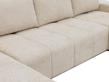 Falor 5-seters U-formet sovesofa - blå - Møbler - Sofaer - Sovesofaer - Hjørnesovesofa