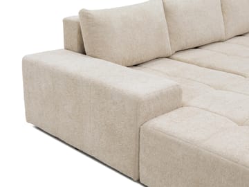 Falor 5-seters U-formet sovesofa - blå - Møbler - Sofaer - Sovesofaer - Hjørnesovesofa