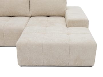 Falor 5-seters U-formet sovesofa - Brun - Møbler - Sofaer - Sovesofaer - Hjørnesovesofa