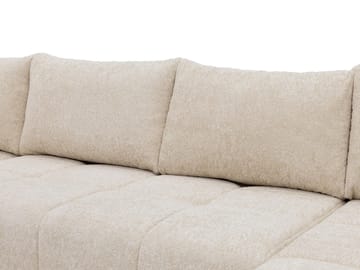 Falor 5-seters U-formet sovesofa - Brun - Møbler - Sofaer - Sovesofaer - Hjørnesovesofa