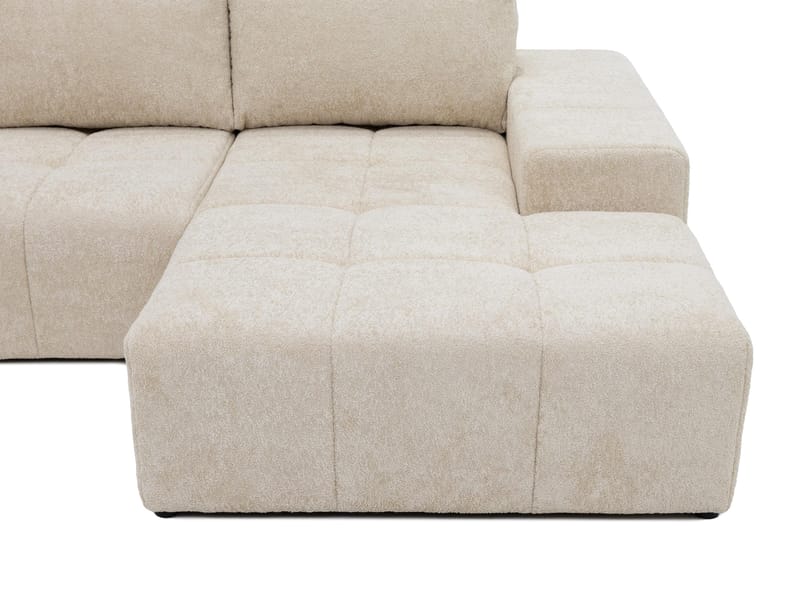 Falor 5-seters U-formet sovesofa - grå - Møbler - Sofaer - Sovesofaer - Hjørnesovesofa