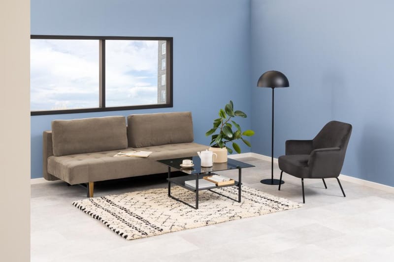 Faura Sovesofa 3-seter - Beige - Møbler - Sofaer - Sovesofaer - 3 seters sovesofa