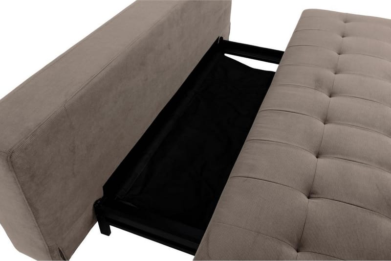Faura Sovesofa 3-seter - Beige - Møbler - Sofaer - Sovesofaer - 3 seters sovesofa