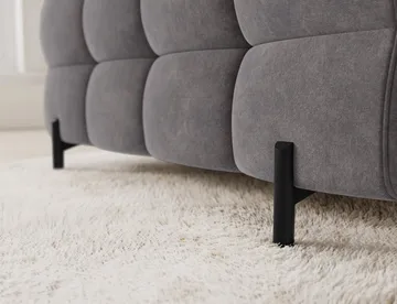Fectory 6-seters Bubblig hjørnesovesofa med sjeselong og oppbevaring Høyre - Aura 04 - Møbler - Sofaer - Sovesofaer - Hjørnesovesofa