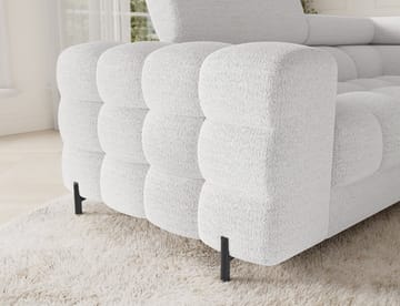 Fectory 6-seters Bubblig hjørnesovesofa med sjeselong og oppbevaring Høyre - Royal 01 - Møbler - Sofaer - Sovesofaer - Hjørnesovesofa