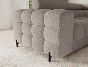 Fectory 6-seters Bubblig hjørnesovesofa med sjeselong og oppbevaring Høyre - Royal 18 - Møbler - Sofaer - Sovesofaer - Hjørnesovesofa