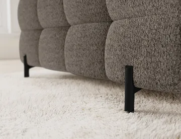 Fectory 6-seters Bubblig hjørnesovesofa med sjeselong og oppbevaring Høyre - Royal 20 - Møbler - Sofaer - Sovesofaer - Hjørnesovesofa