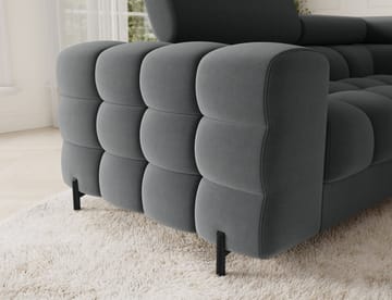 Fectory 6-seters Bubblig hjørnesovesofa med sjeselong og oppbevaring Høyre - Sola 06 - Møbler - Sofaer - Sovesofaer - Hjørnesovesofa