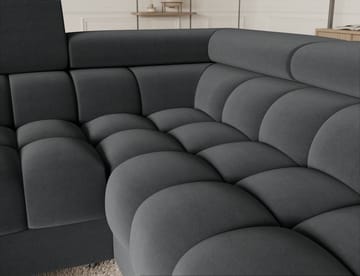 Fectory 6-seters Bubblig hjørnesovesofa med sjeselong og oppbevaring Høyre - Sola 06 - Møbler - Sofaer - Sovesofaer - Hjørnesovesofa