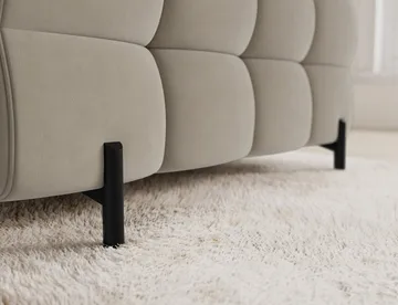 Fectory 6-seters Bubblig hjørnesovesofa med sjeselong og oppbevaring Venstre - Aura 18 - Møbler - Sofaer - Sovesofaer - Hjørnesovesofa