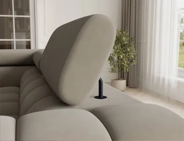 Fectory 6-seters Bubblig hjørnesovesofa med sjeselong og oppbevaring Venstre - Aura 18 - Møbler - Sofaer - Sovesofaer - Hjørnesovesofa
