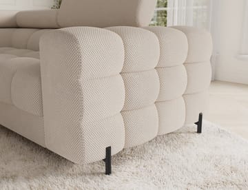 Fectory 6-seters Bubblig hjørnesovesofa med sjeselong og oppbevaring Venstre - Calmora 18 - Møbler - Sofaer - Sovesofaer - Hjørnesovesofa