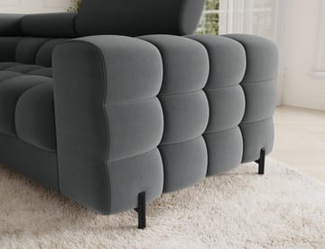 Fectory 6-seters Bubblig hjørnesovesofa med sjeselong og oppbevaring Venstre - Sola 06 - Møbler - Sofaer - Sovesofaer - Hjørnesovesofa