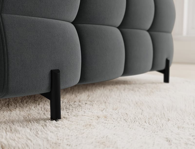 Fectory 6-seters Bubblig hjørnesovesofa med sjeselong og oppbevaring Venstre - Sola 06 - Møbler - Sofaer - Sovesofaer - Hjørnesovesofa