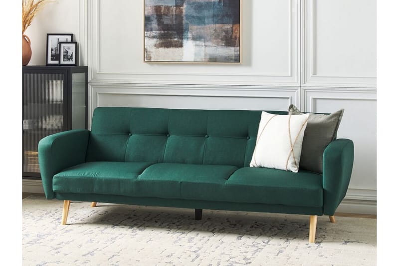 Feliks Sovesofa 3-seter - Grønn - Møbler - Sofaer - Sovesofaer - 3 seters sovesofa