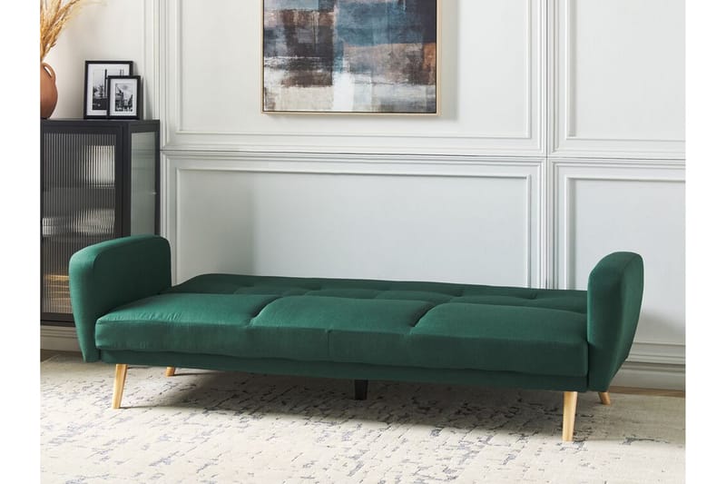 Feliks Sovesofa 3-seter - Grønn - Møbler - Sofaer - Sovesofaer - 3 seters sovesofa