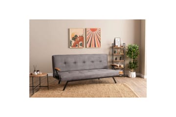 Fennor Sovesofa 3-sits - Grå - Møbler - Sofaer - Sovesofaer - 3 seters sovesofa
