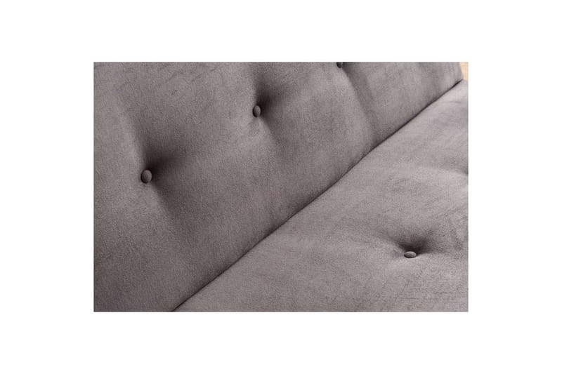 Fennor Sovesofa 3-sits - Grå - Møbler - Sofaer - Sovesofaer - 3 seters sovesofa
