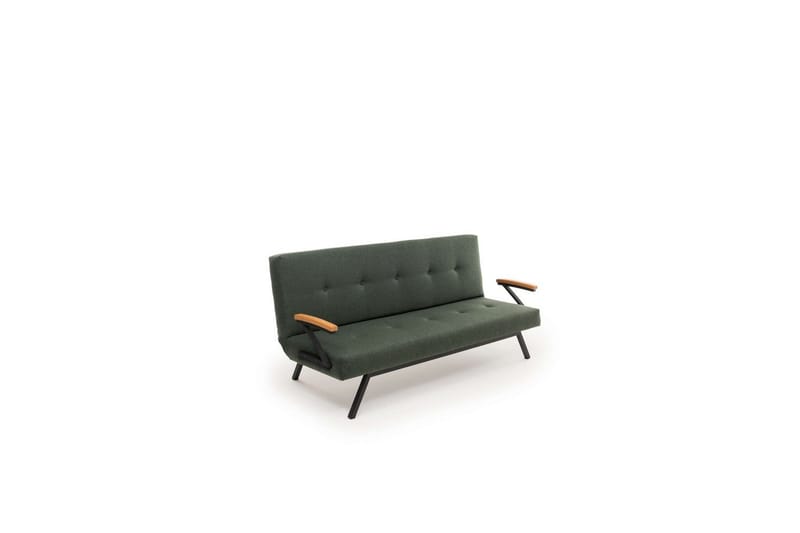 Fennor Sovesofa 3-sits, Grønn