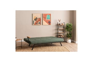Fennor Sovesofa 3-sits - Grønn - Møbler - Sofaer - Sovesofaer - 3 seters sovesofa