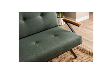Fennor Sovesofa 3-sits - Grønn - Møbler - Sofaer - Sovesofaer - 3 seters sovesofa