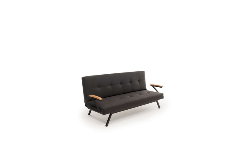 Fennor Sovesofa 3-sits - Mørkegrå - Møbler - Sofaer - Sovesofaer - 3 seters sovesofa