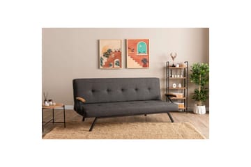 Fennor Sovesofa 3-sits - Mørkegrå - Møbler - Sofaer - Sovesofaer - 3 seters sovesofa