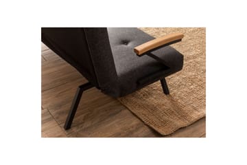 Fennor Sovesofa 3-sits - Mørkegrå - Møbler - Sofaer - Sovesofaer - 3 seters sovesofa