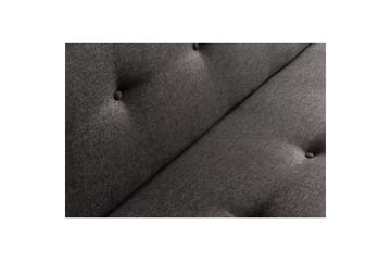 Fennor Sovesofa 3-sits - Mørkegrå - Møbler - Sofaer - Sovesofaer - 3 seters sovesofa