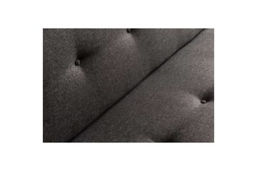 Fennor Sovesofa 3-sits - Mørkegrå - Møbler - Sofaer - Sovesofaer - 3 seters sovesofa