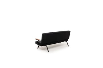 Fennor Sovesofa 3-sits - Sort - Møbler - Sofaer - Sovesofaer - 3 seters sovesofa