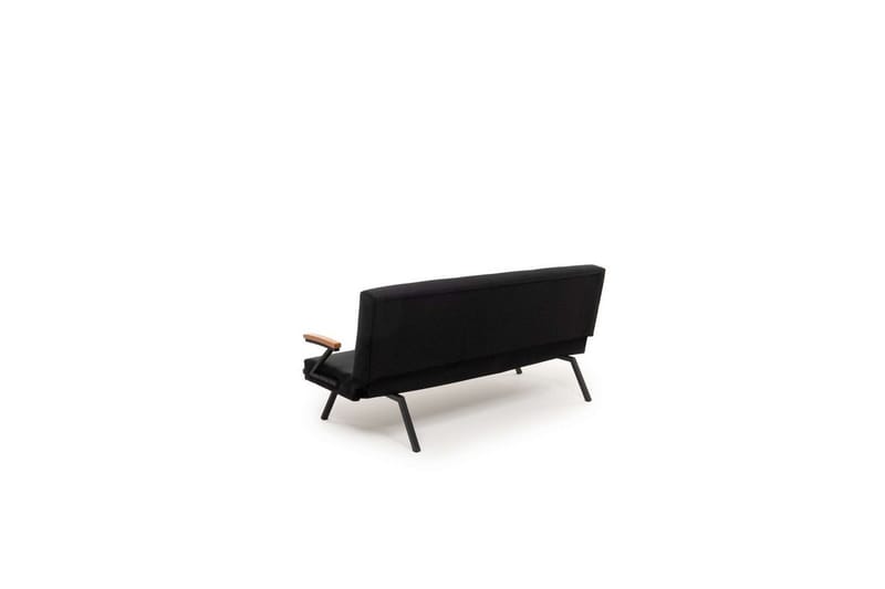 Fennor Sovesofa 3-sits - Sort - Møbler - Sofaer - Sovesofaer - 3 seters sovesofa