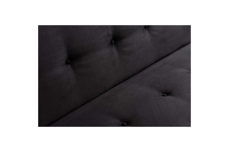 Fennor Sovesofa 3-sits - Sort - Møbler - Sofaer - Sovesofaer - 3 seters sovesofa