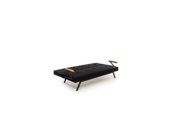 Fennor Sovesofa 3-sits - Sort - Møbler - Sofaer - Sovesofaer - 3 seters sovesofa