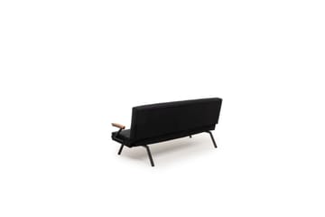 Fennor Sovesofa 3-sits - Sort - Møbler - Sofaer - Sovesofaer - 3 seters sovesofa